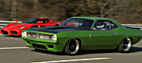 Video: Twin-Turbo V10 Cuda Runs 208 MPH at Chrysler Proving Grounds